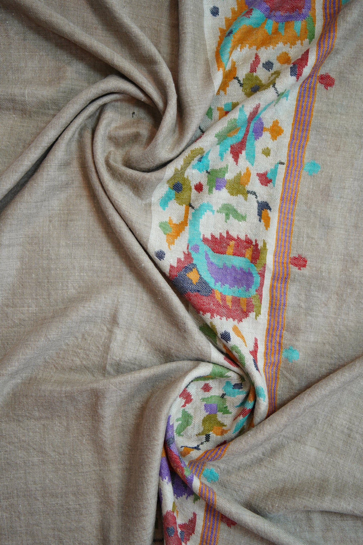 natural GI kani palla pashmina shawl 0142