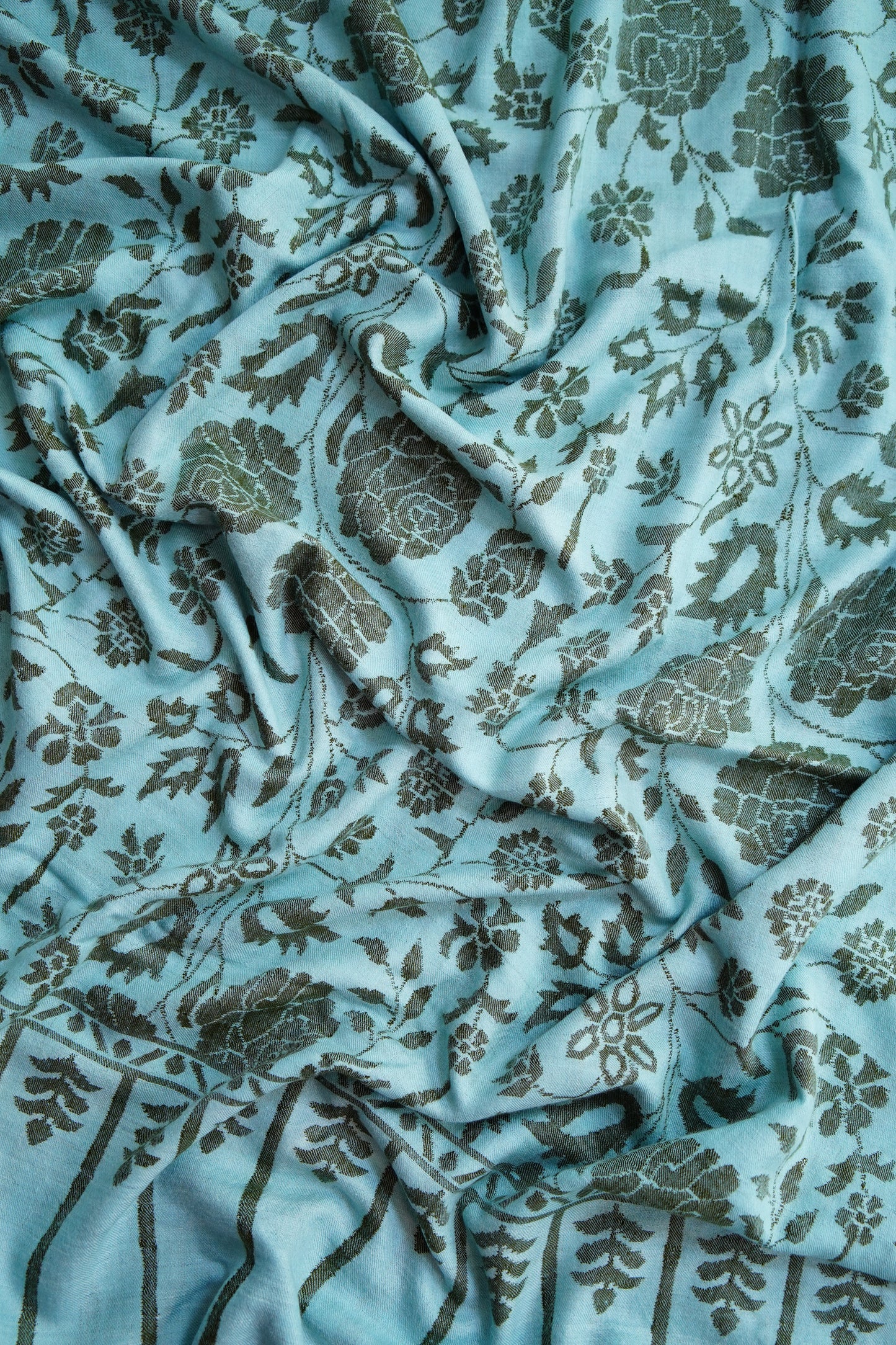 light maya blue GI kani jamma pashmina shawl 0265