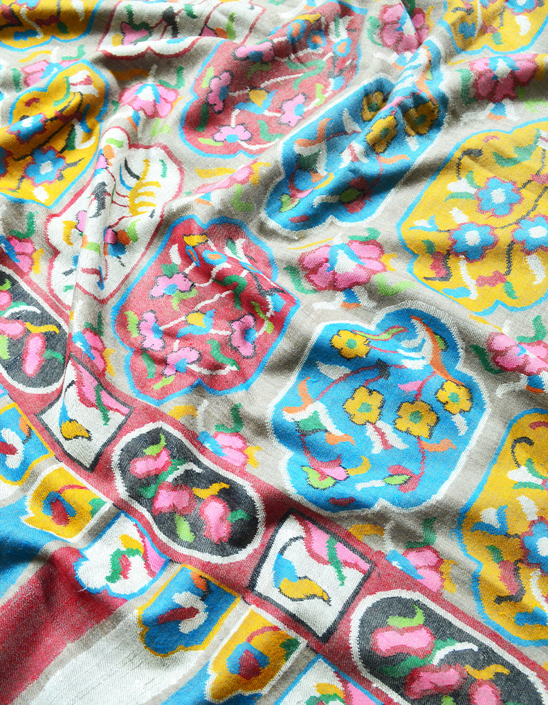 multicolored kani pashmina shawl 7800