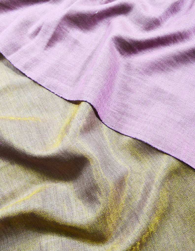 Pink Zari Reversible Pashmina Stole 8029