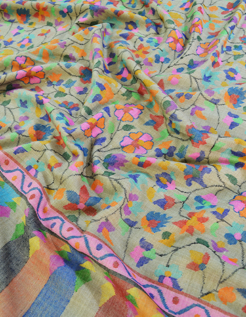 natural kanni jamma pashmina shawl 8560