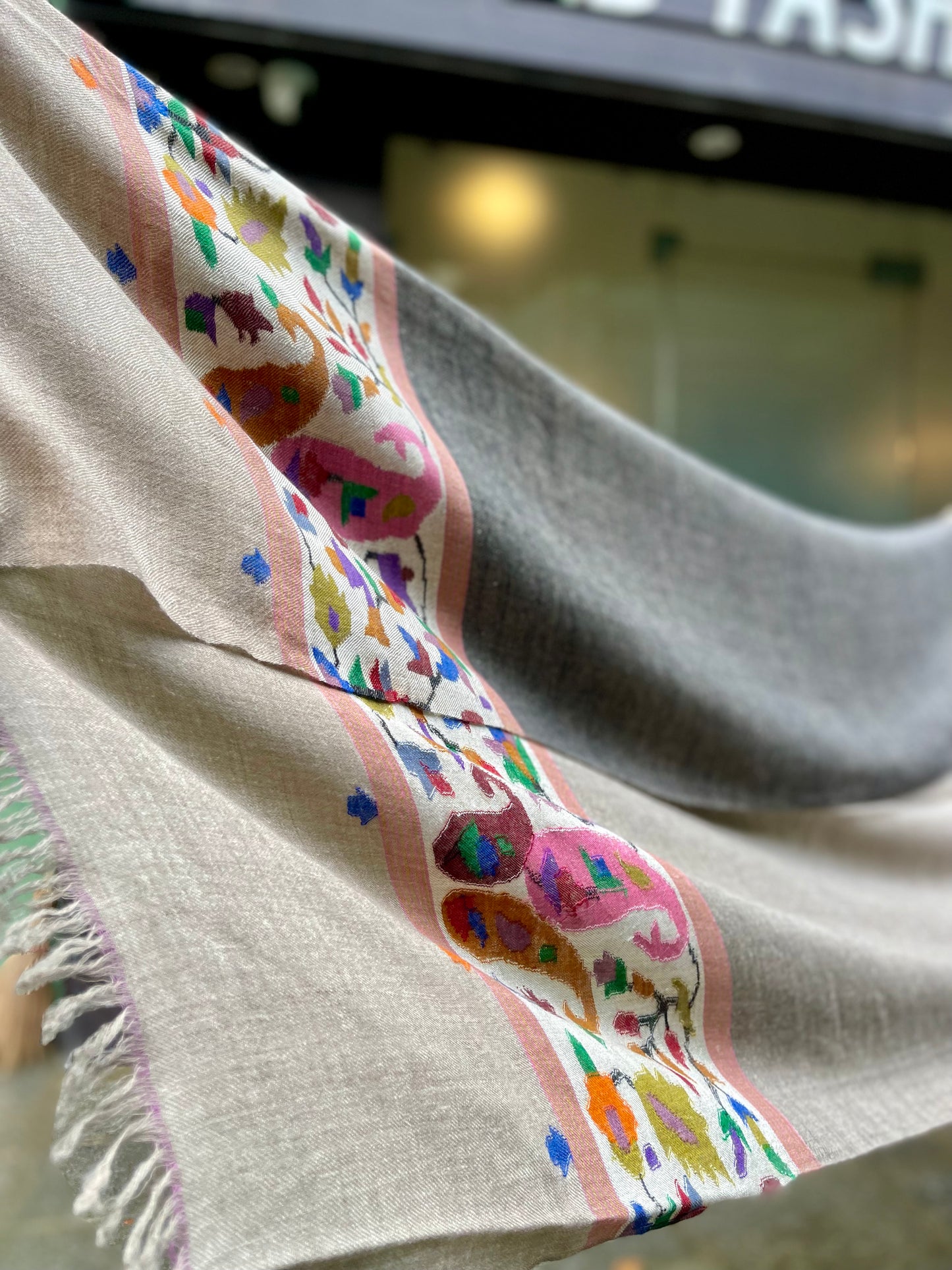 Reversible Gi kani palla pashmina shawl 9841