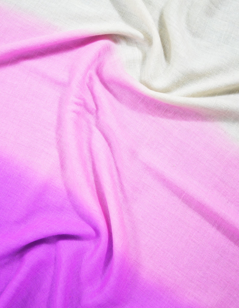 ombre pure pashmina stole 9229