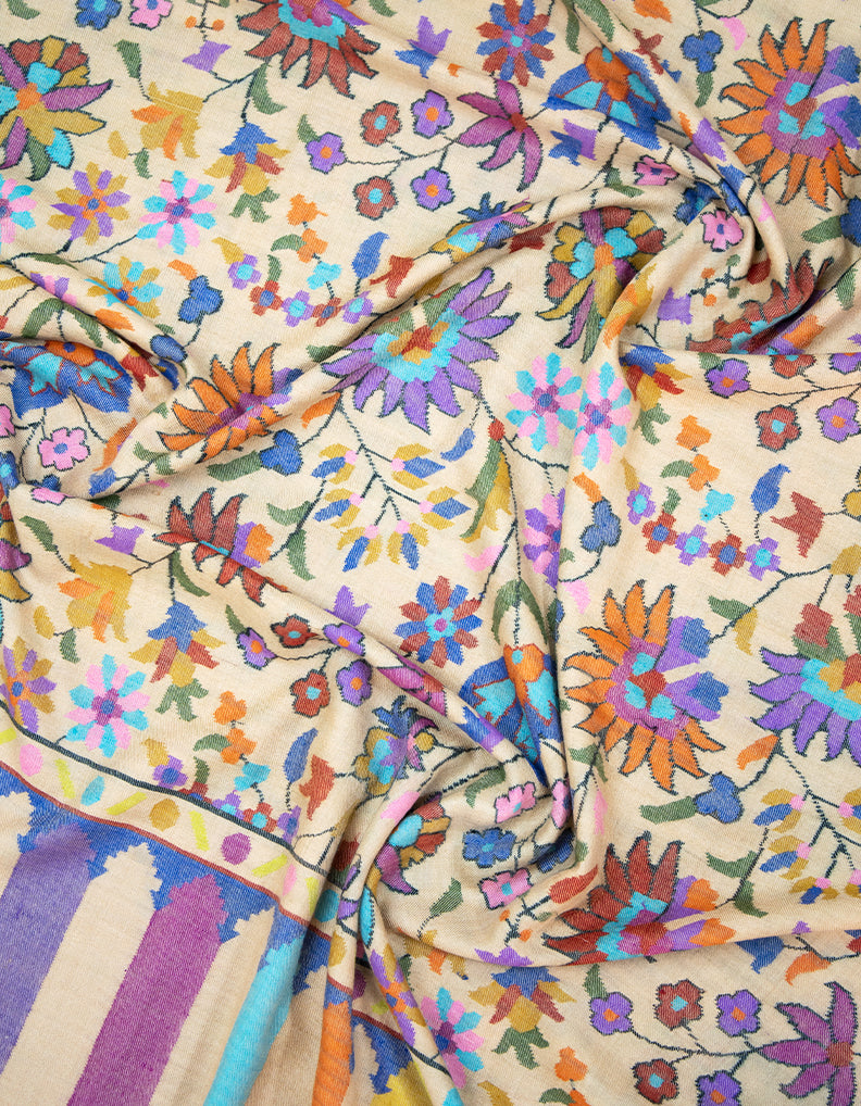 buttercup GI kani jamma shawl 9384