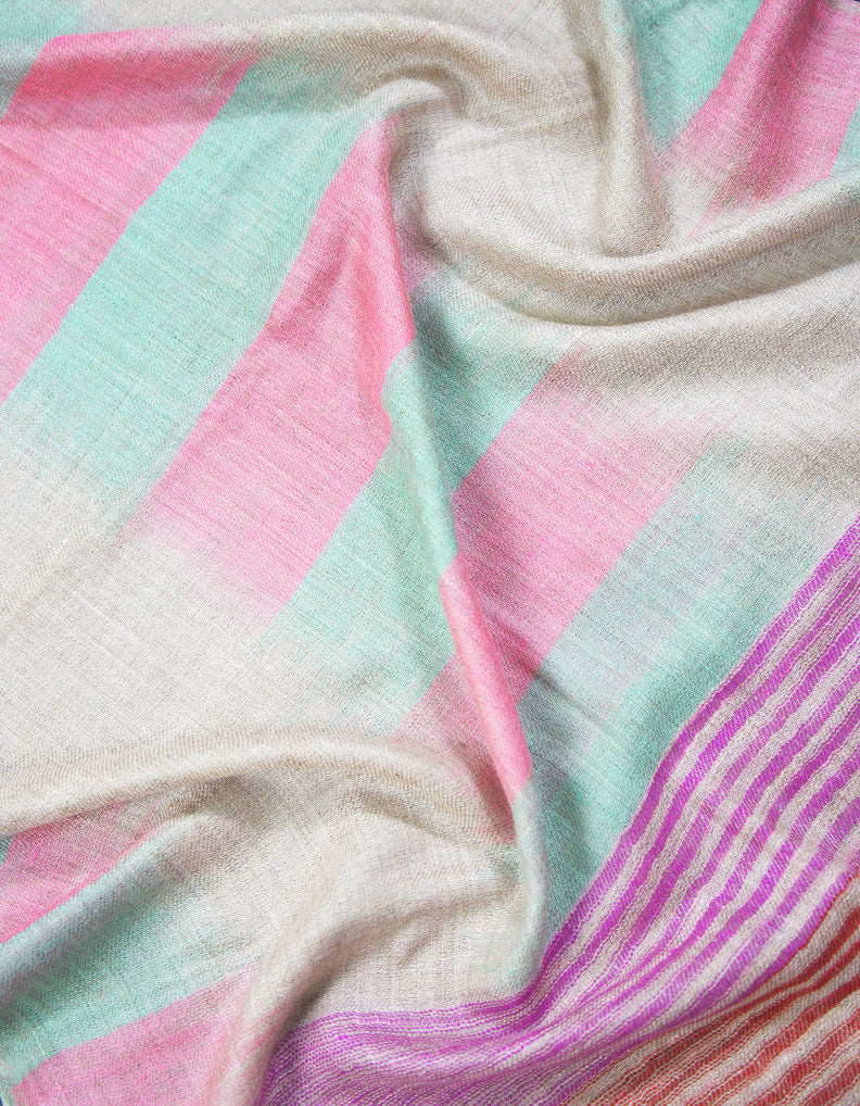 multi-colored ekat stole 9437