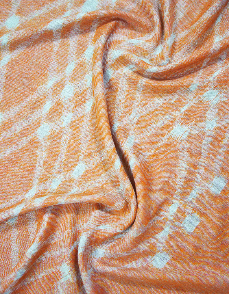 orange ekat stole 9446