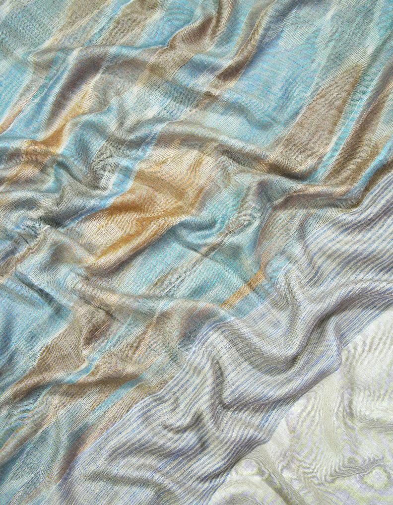 multi-colored ekat shawl 9459