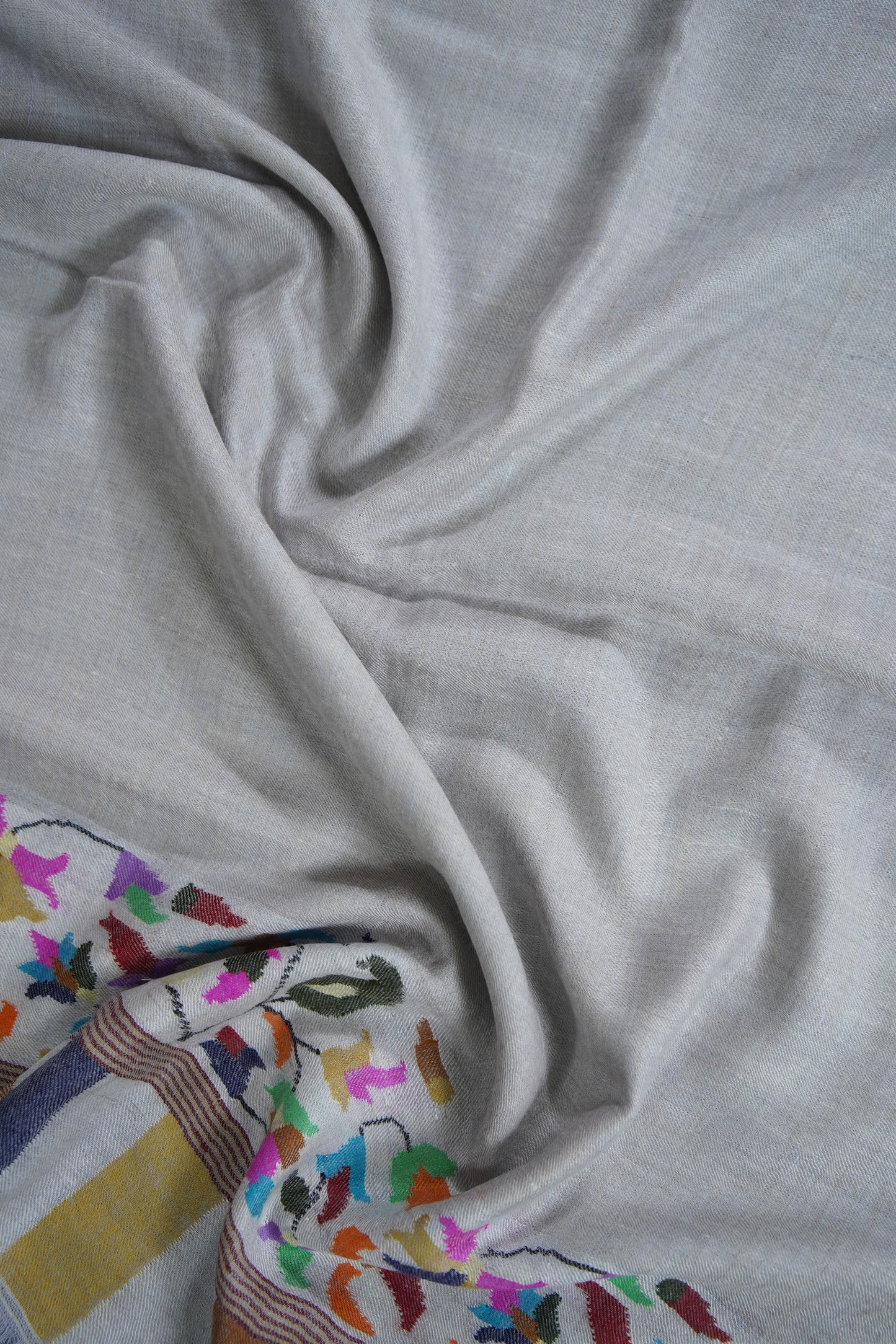 ice blue GI kani palla stole 9588