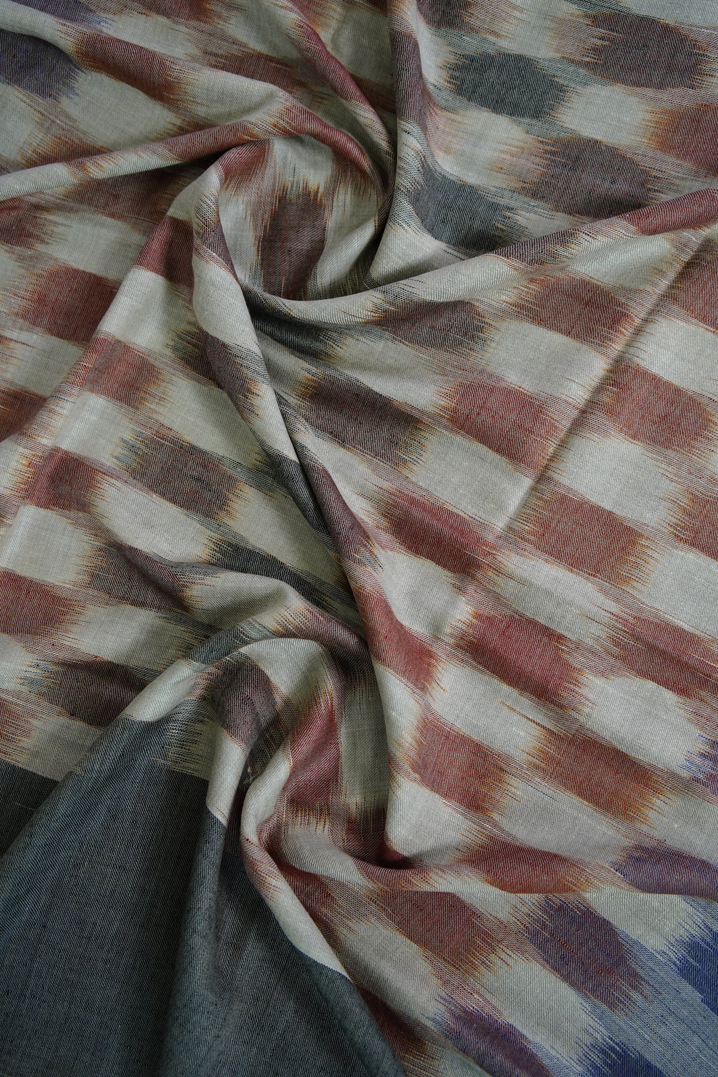 multi-coloured ekat design shawl 9603