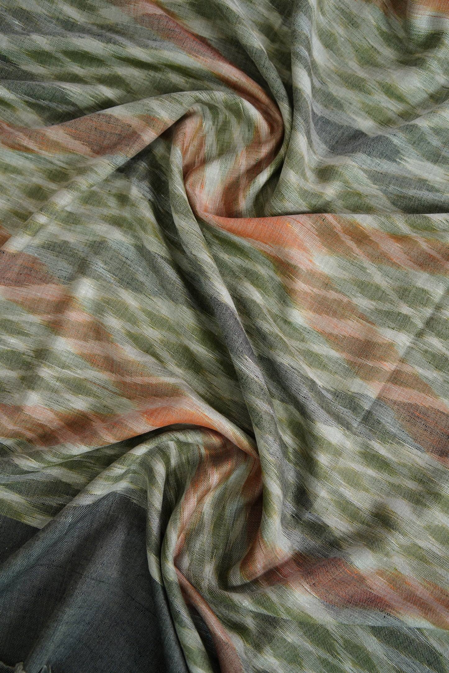 multi-coloured ekat design shawl 9606