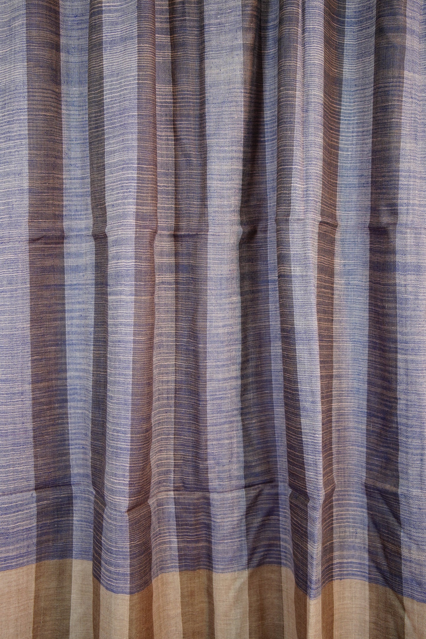 blue striped XL ekat pashmina shawl 9733