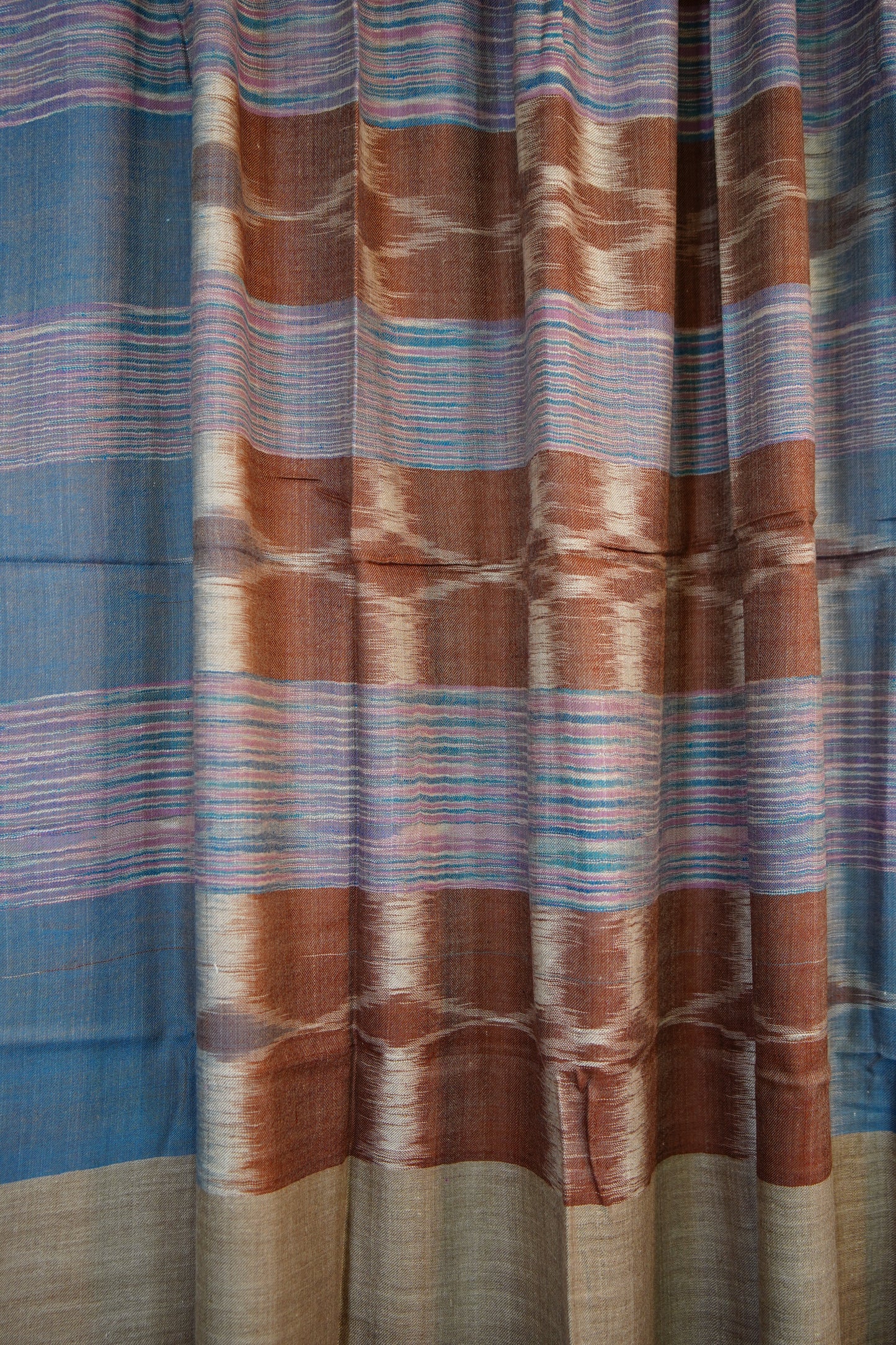 multi-coloured XL ekat pashmina shawl 9735