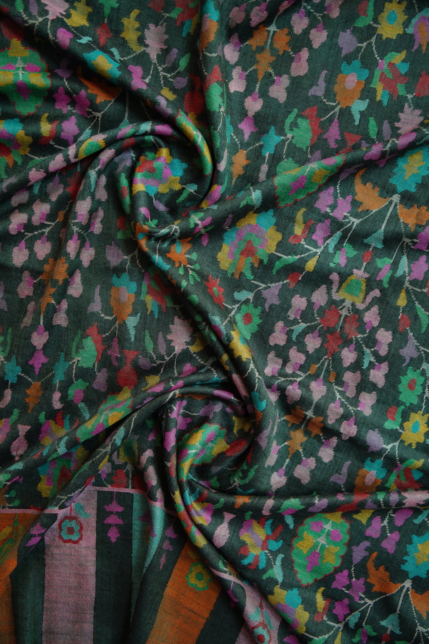 black GI kani pashmina shawl 9844