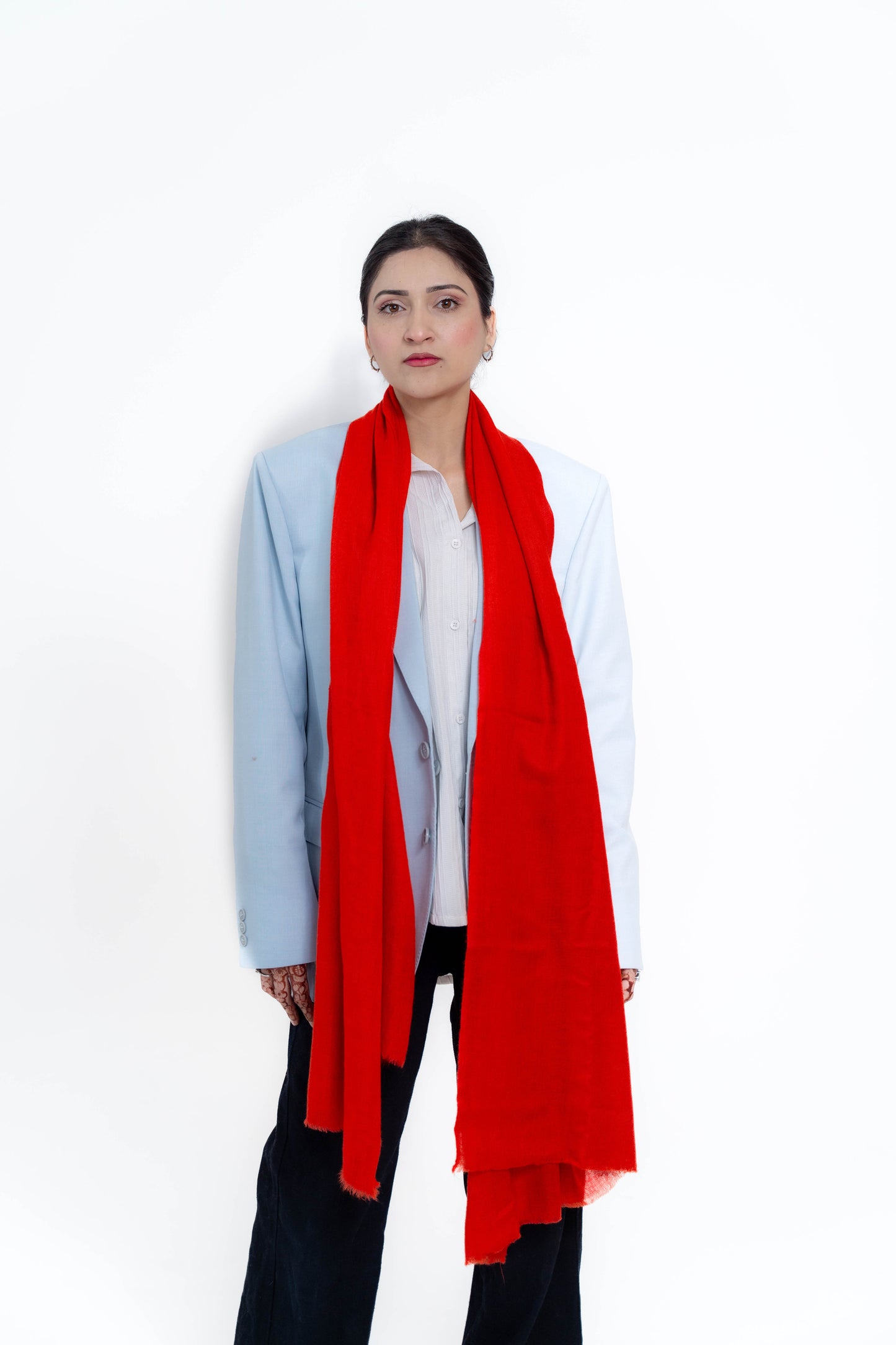 solid Pashmina Stole PSS006