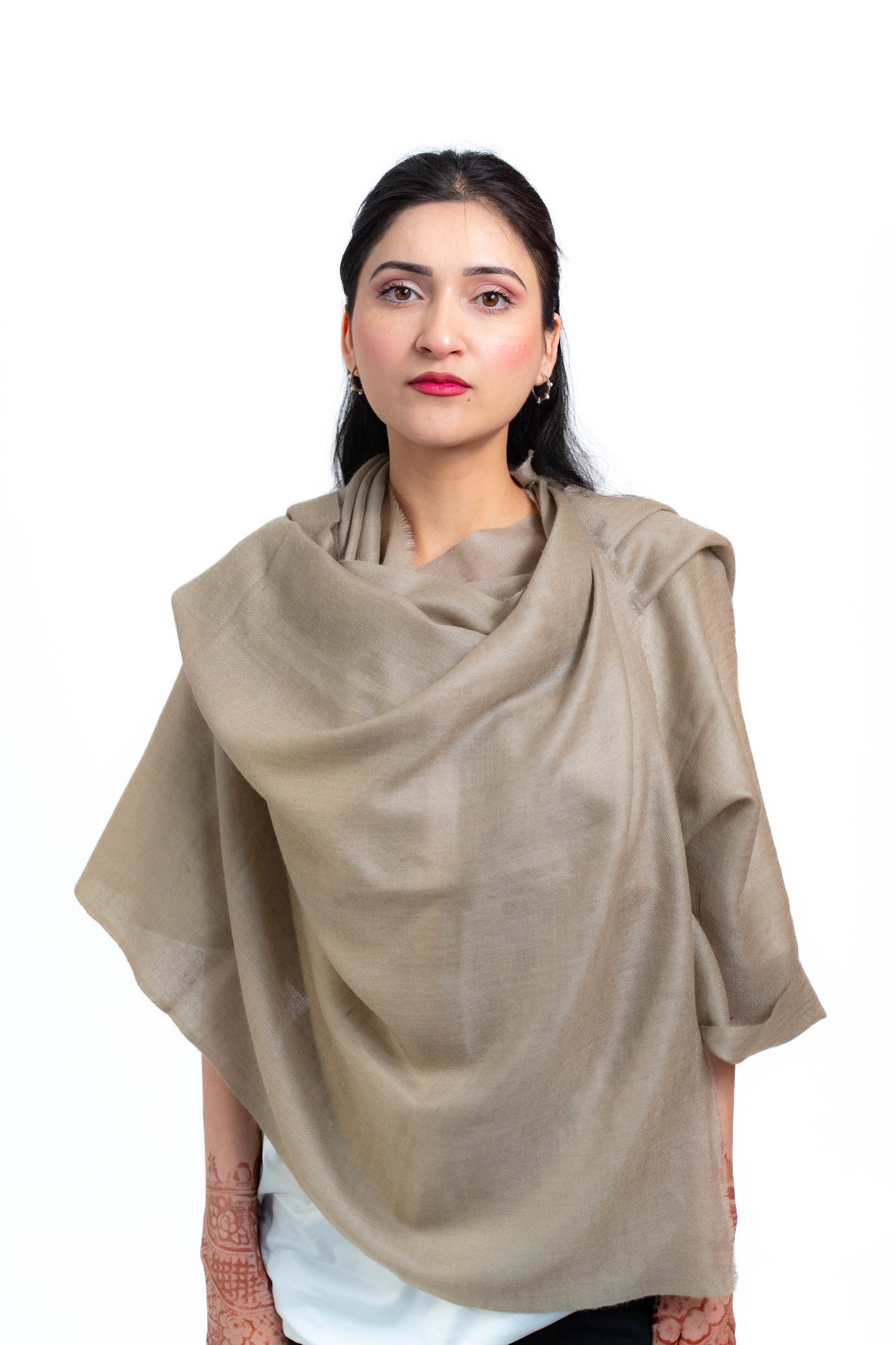 solid Pashmina Stole PSS020