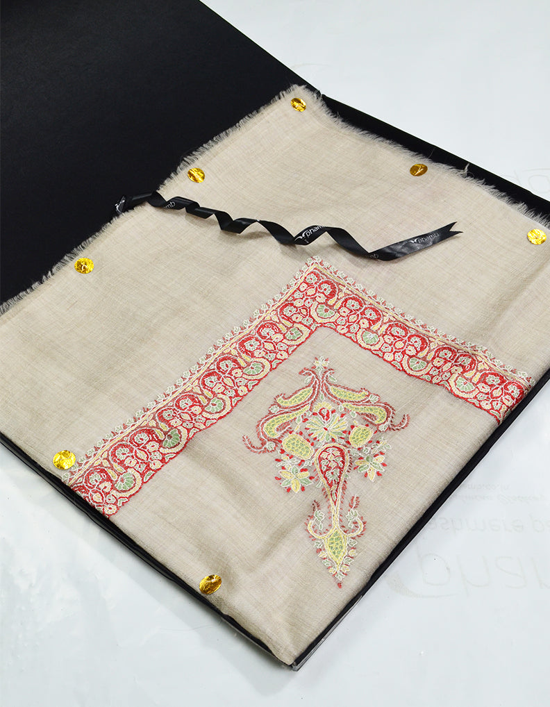 Mussar Rumaal Small Naqsha Natural RS00089