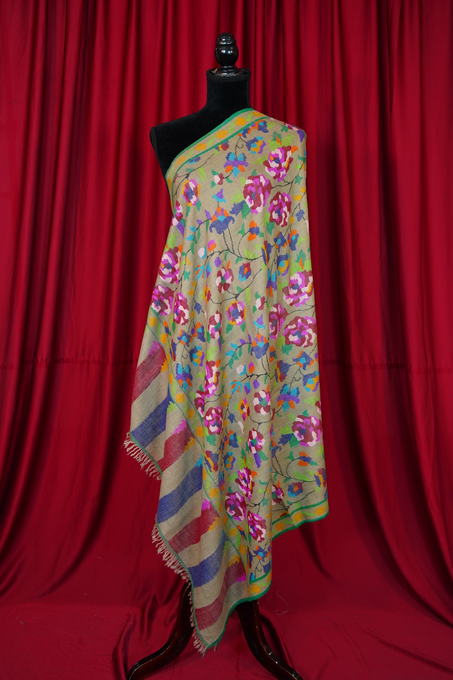 natural GI kani jamma pashmina shawl 0008