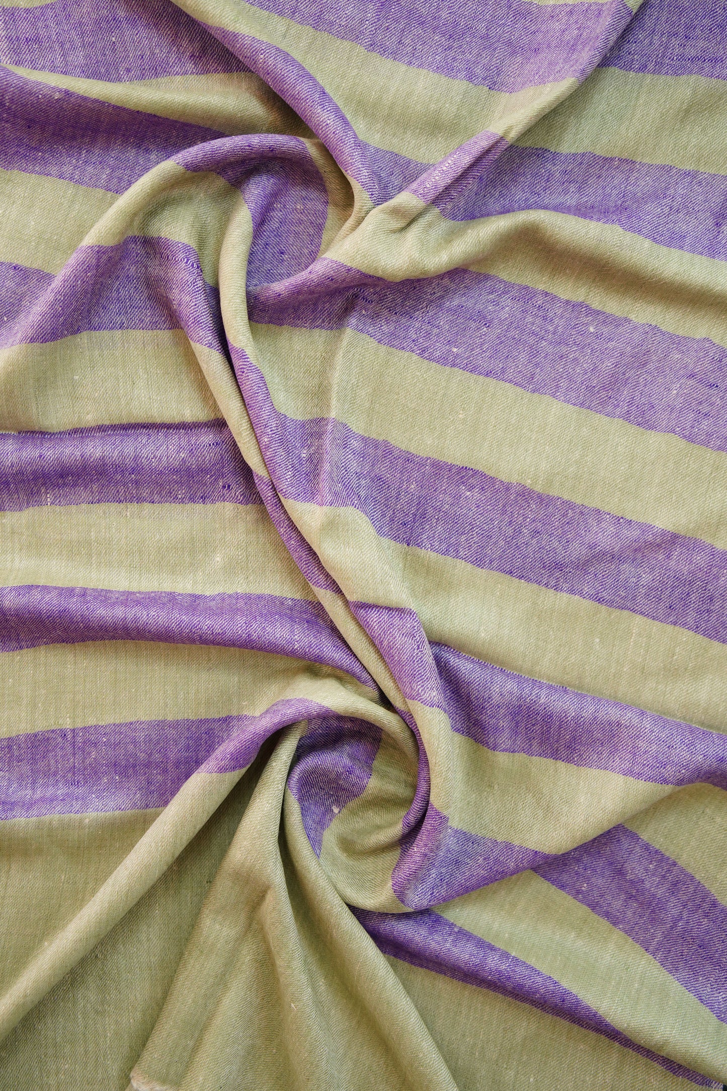 purple and natural striped pashmina stole 0046