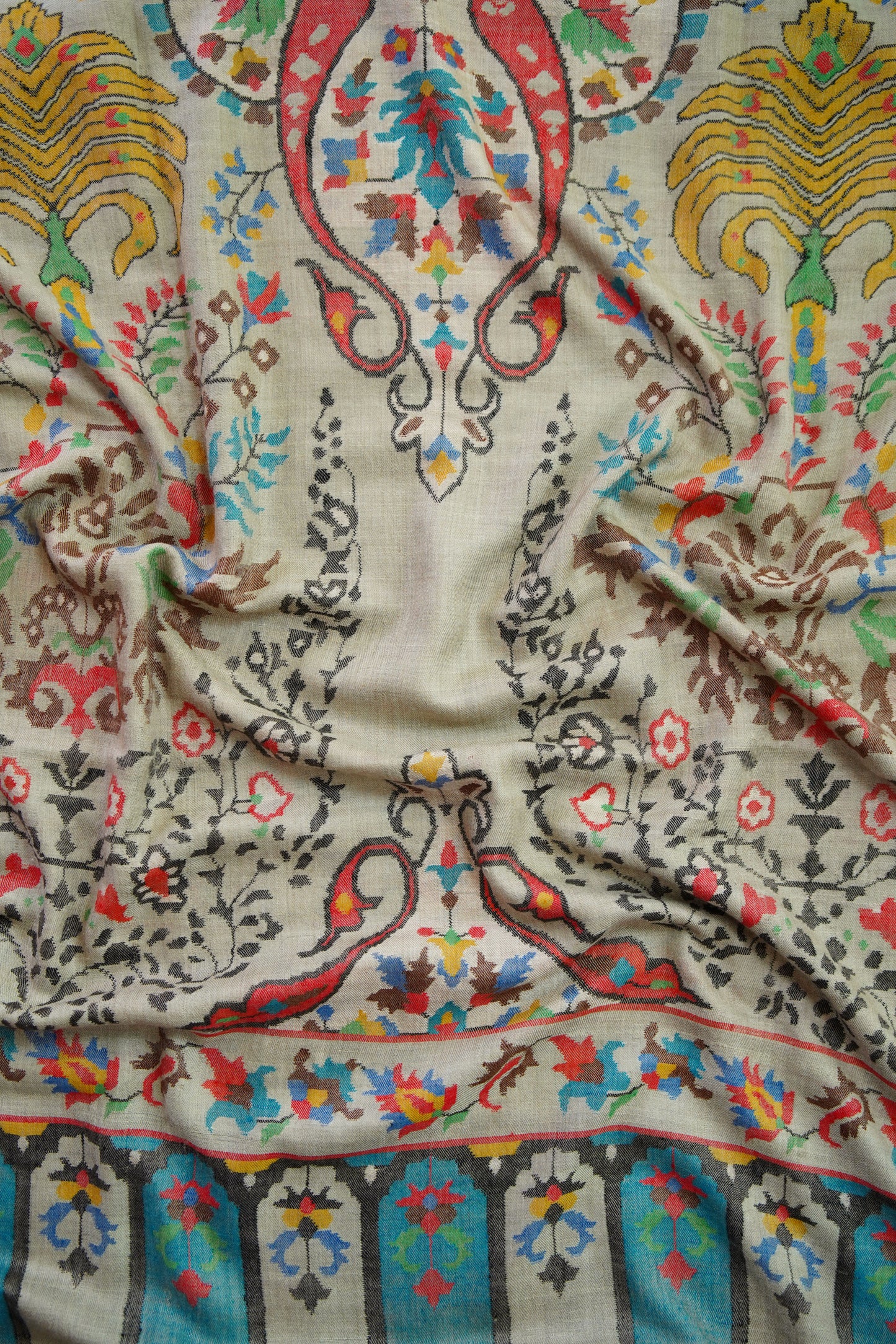 natural GI kani jamma pashmina shawl 0117