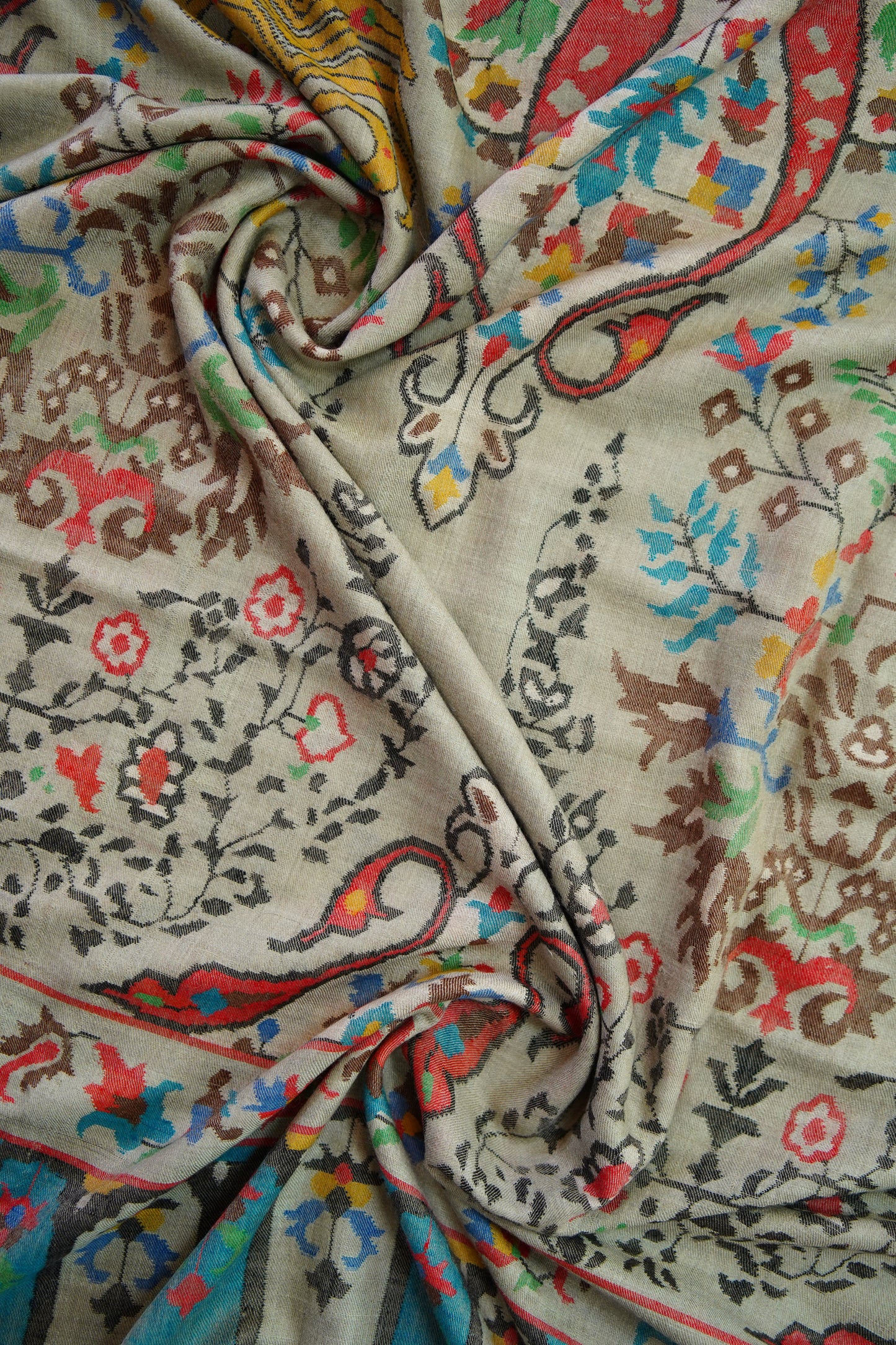 natural GI kani jamma pashmina shawl 0117