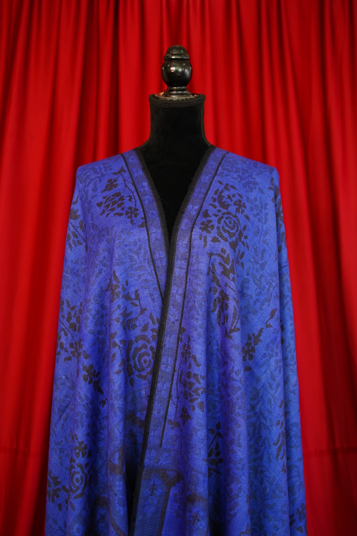 space blue GI kani jamma pashmina shawl 0127