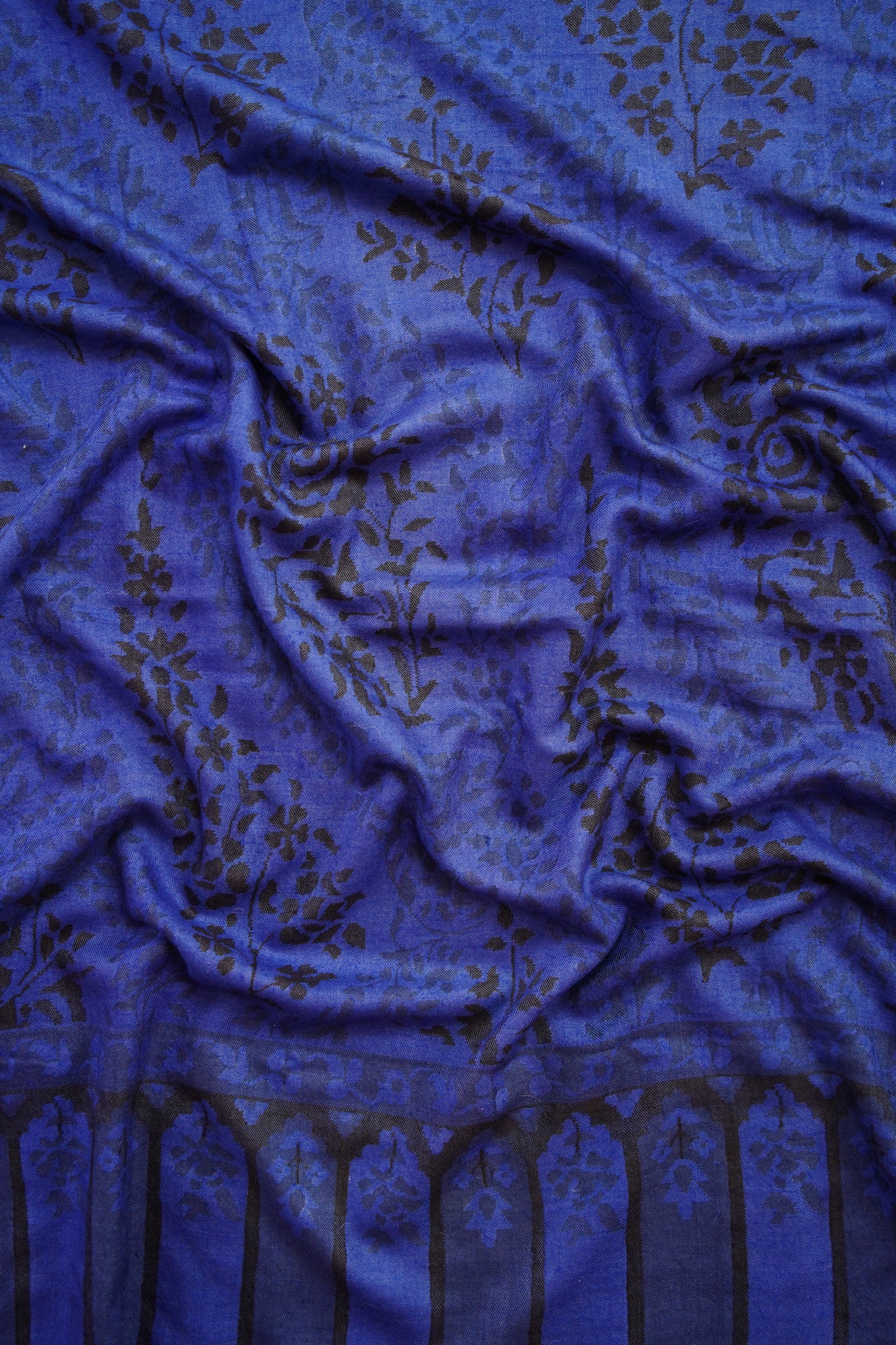 space blue GI kani jamma pashmina shawl 0127