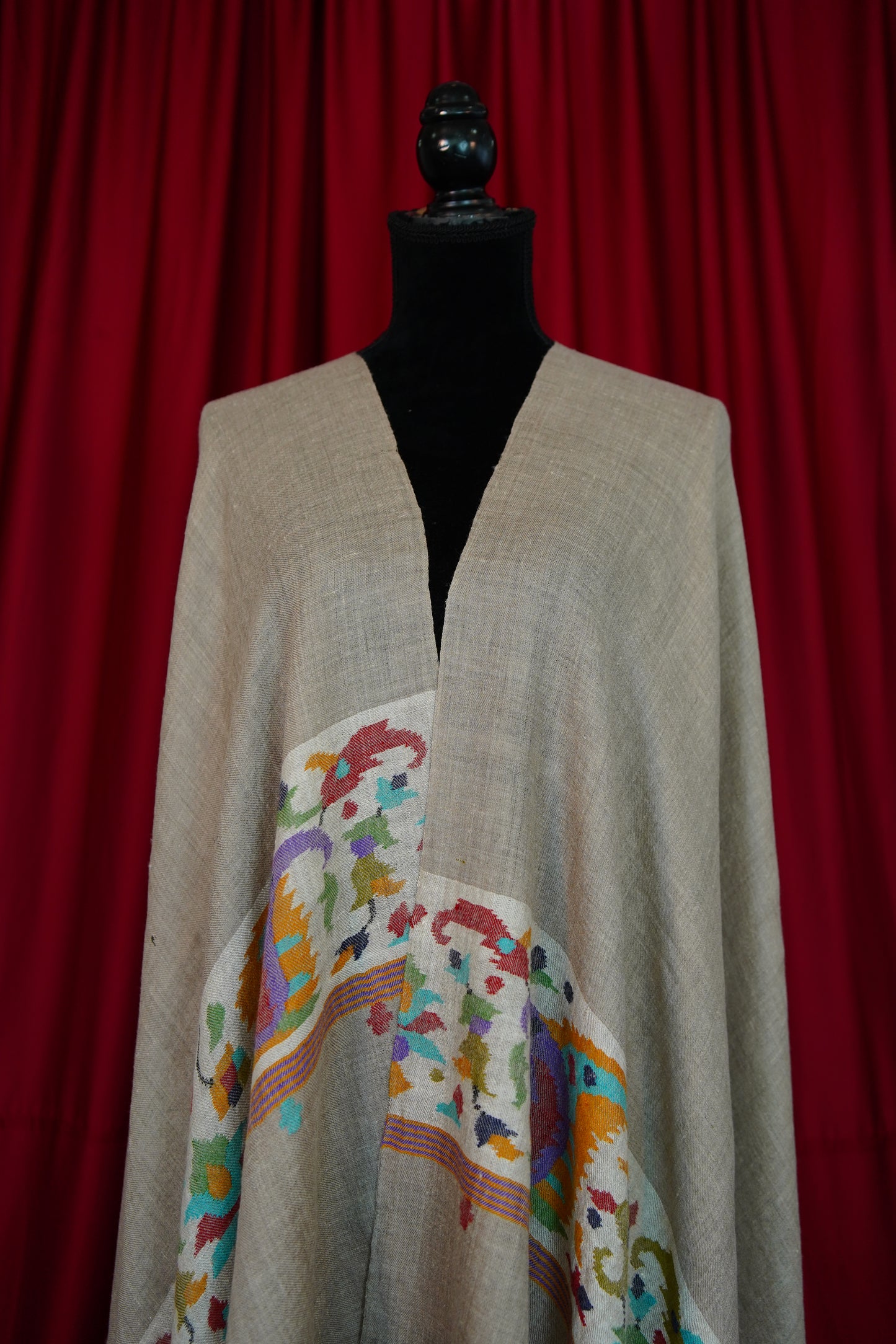 natural GI kani palla pashmina shawl 0142