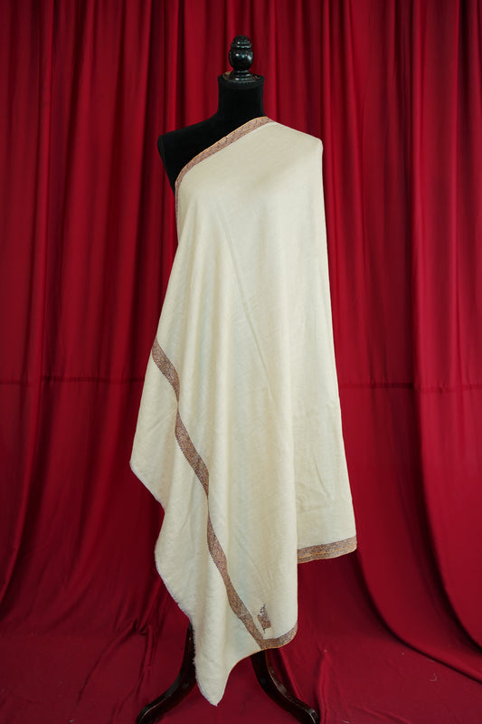 off-white GI embroidery pashmina shawl 0155