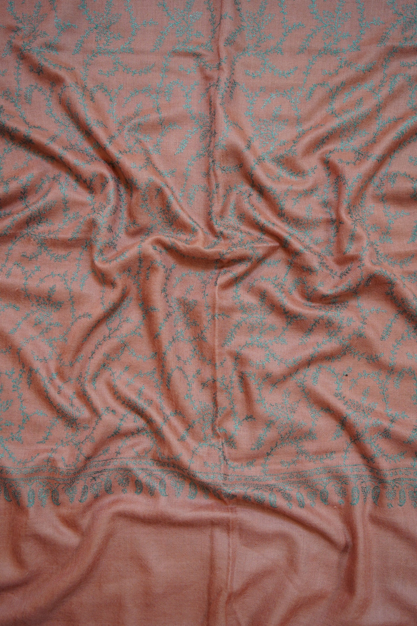 plaster GI jaali embroidery pashmina stole 0251