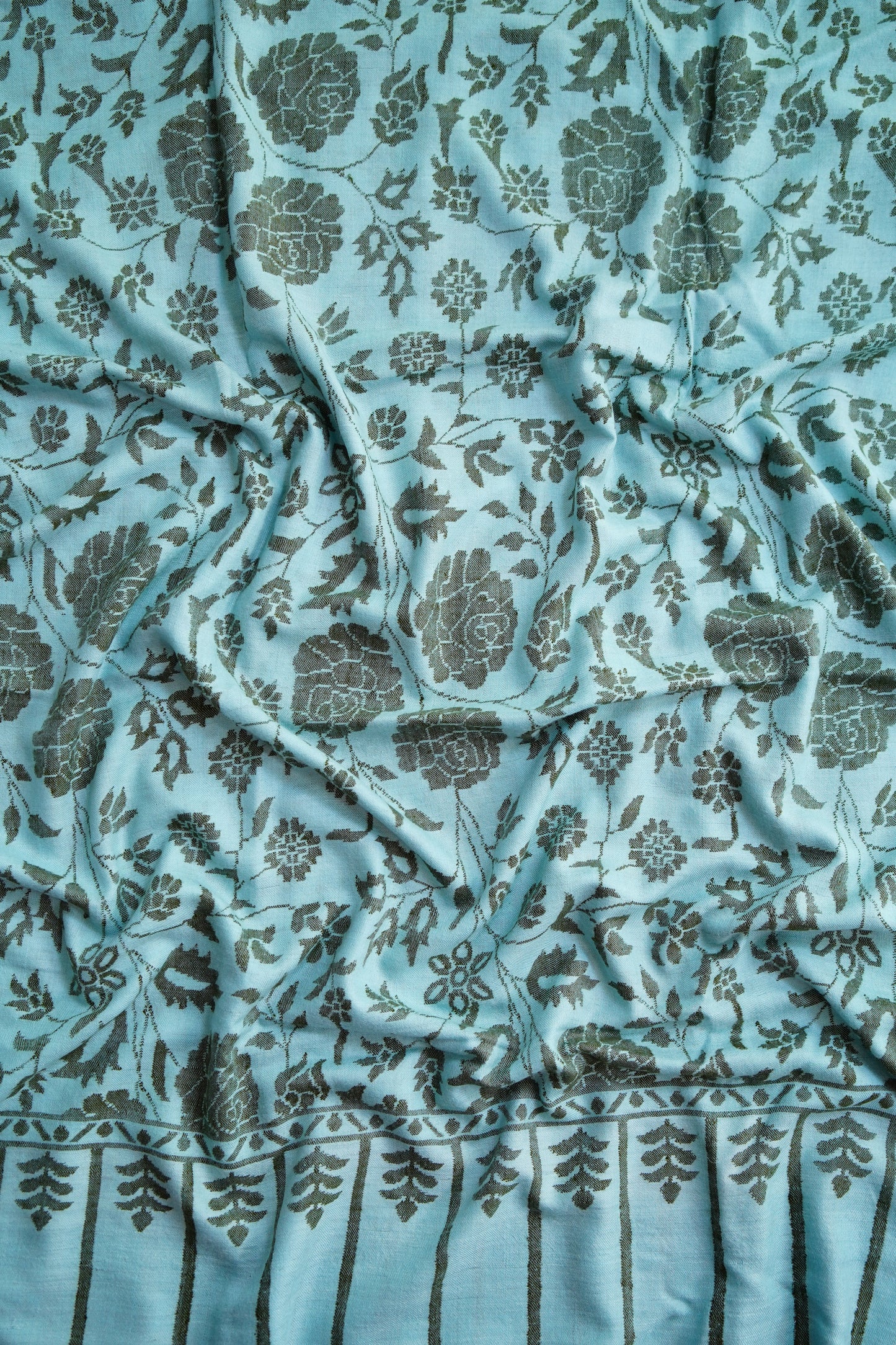 light maya blue GI kani jamma pashmina shawl 0265
