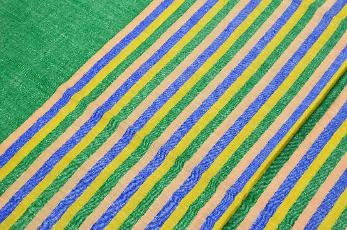 Multi-coloured stripe shawl - 4838