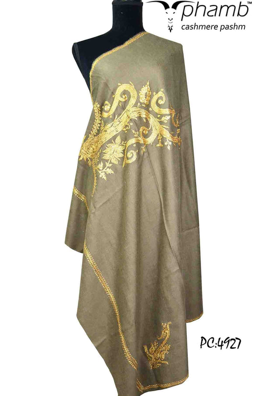 golden tilla shawl - 4927