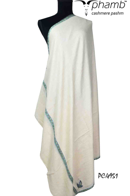 small embroidery shawl - 4951