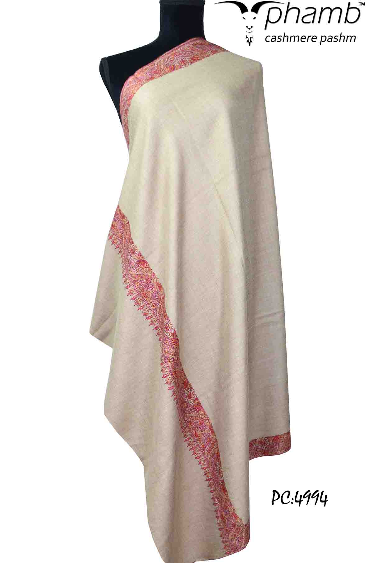 natural sozni shawl - 4994