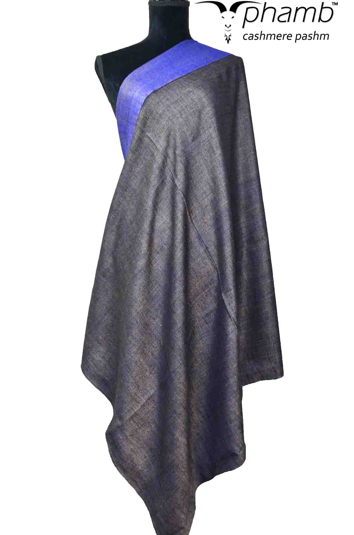 plain reversible shawl - 4998