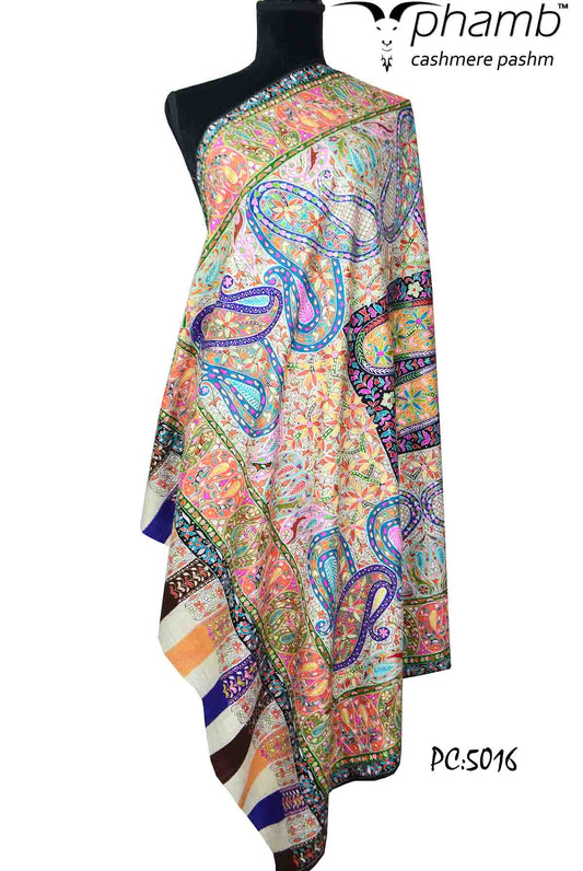 multi-coloured kalamkari - 5016