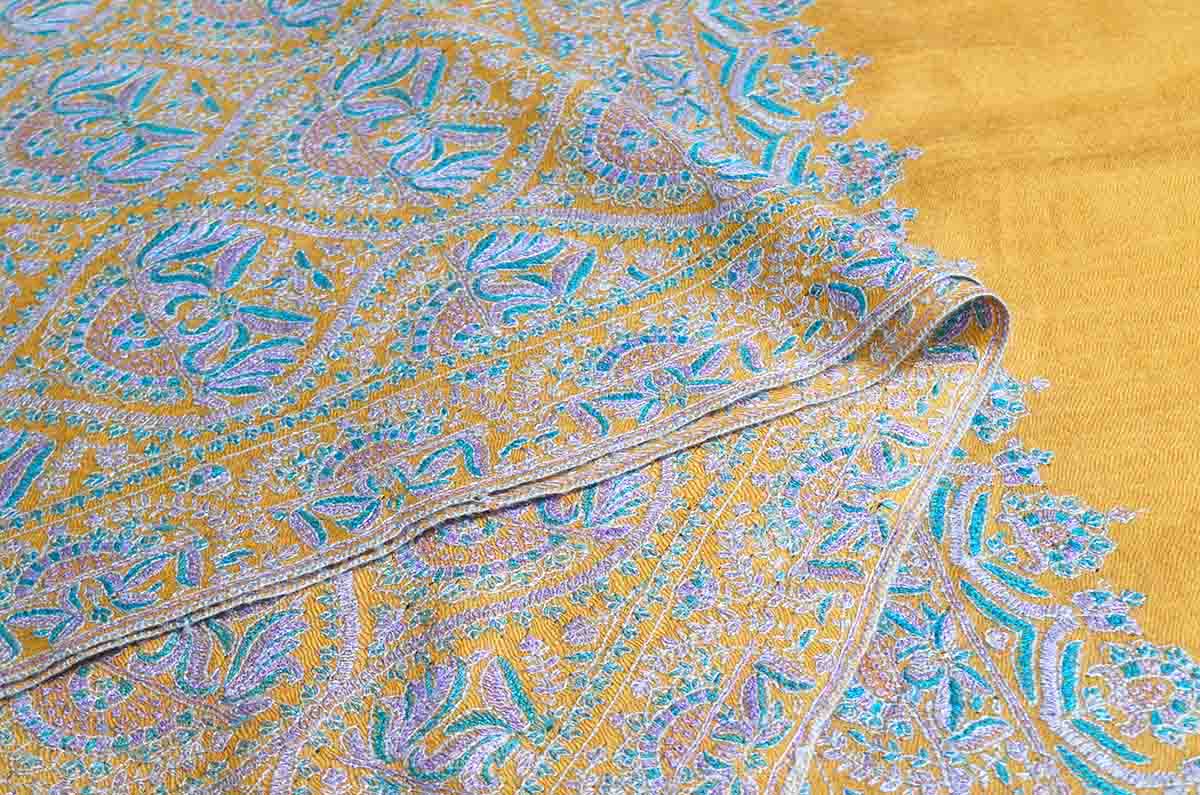 sozni embroidery shawl - 5020