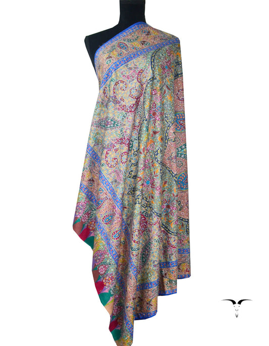 Kalamkari Pashmina Shawl 5189