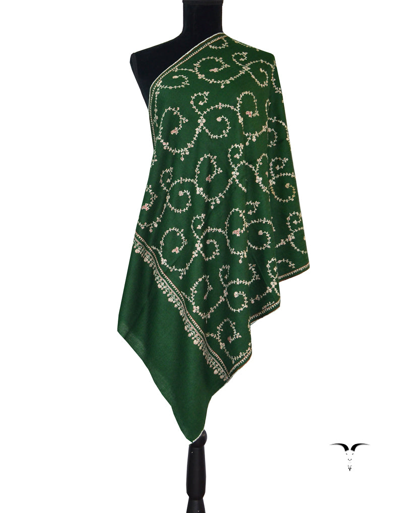 Hand Embroidered Pashmina Stole 5277