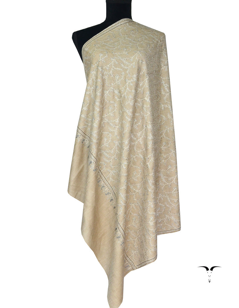 Natural jali shawl 5358