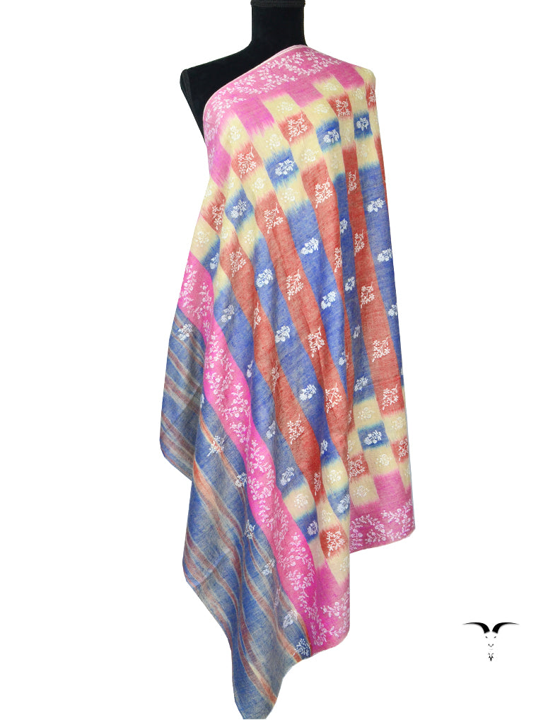 Ekat Pashmina Shawl With Sozni Embroidery 5406