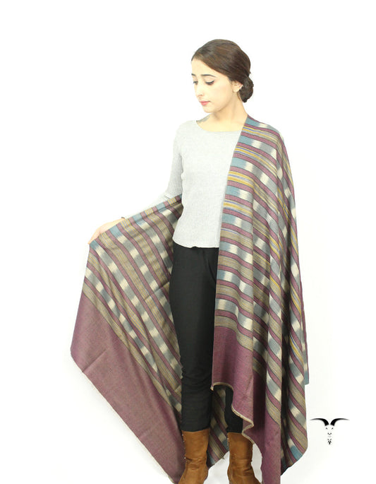 Multicoloured Ekat Pashmina Shawl 5751