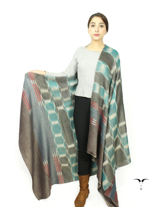 Multicoloured Ekat Pashmina Shawl 5756