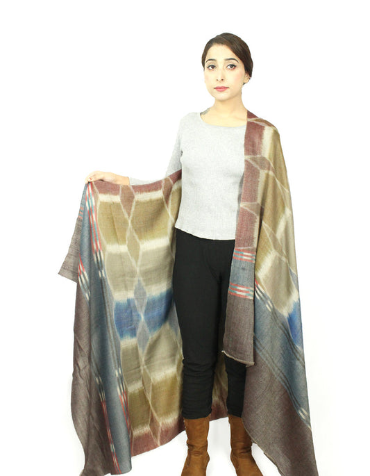 Multicoloured Ekat Pashmina Shawl 5759