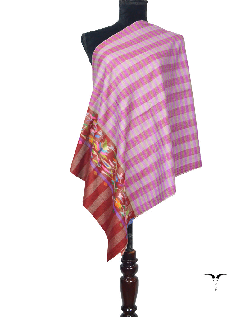Multicoloured Kani Pashmina Stole 5939