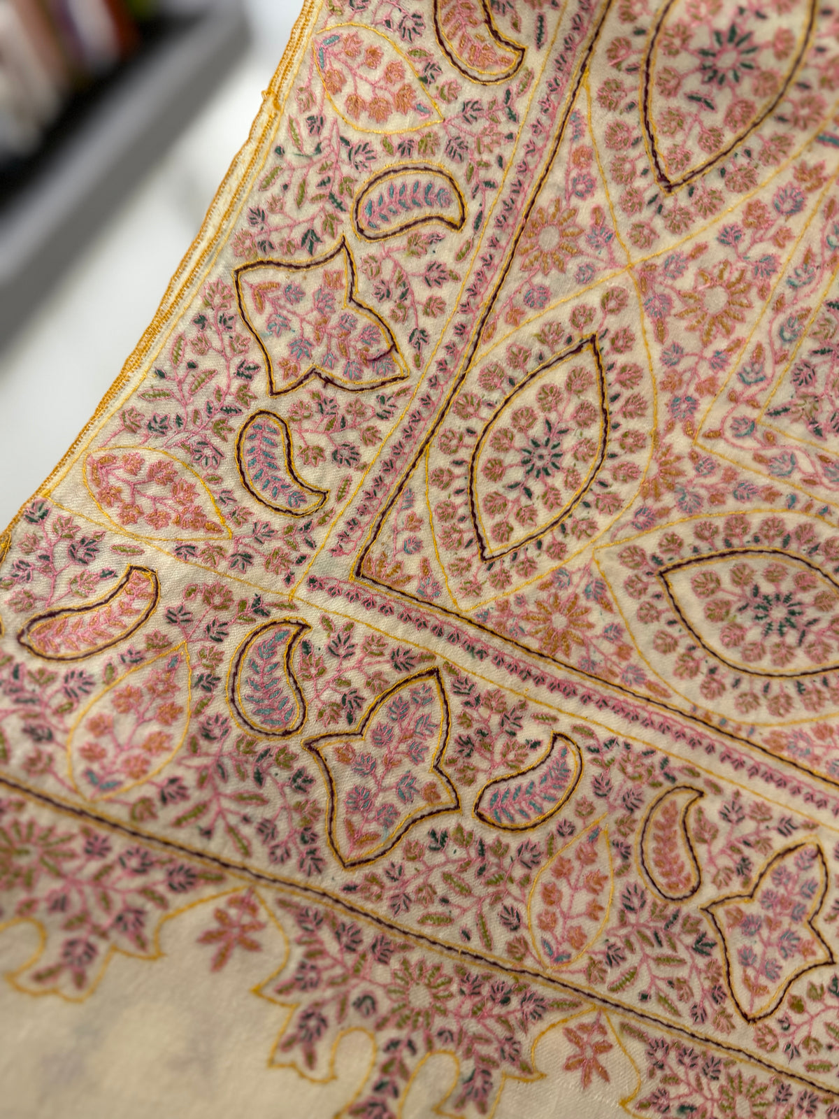 0279 pashmina Jamavaar shawl