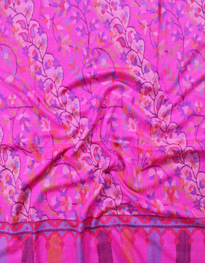 pink kani pashmina shawl 7778