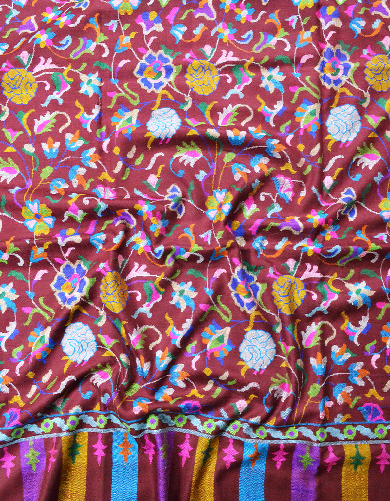 Kani pashmina shawl price sales