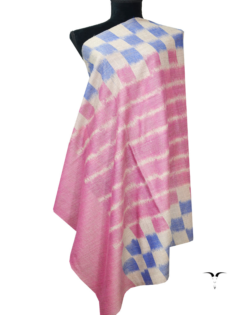 pinkish ekat design pashmina shawl 7995