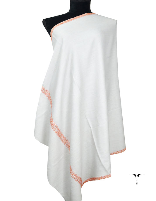 thistle tilla embroidery pashmina shawl 8269